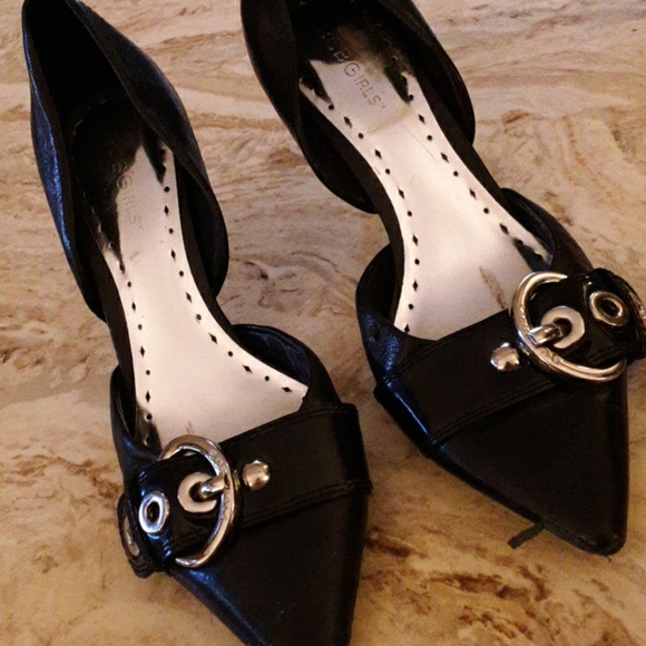 BCBGirls Shoes - BCBG Girls black leather/patent leather